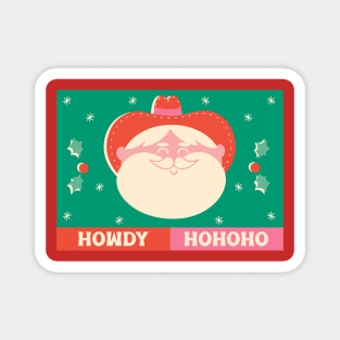 Howdy HoHoHo Magnet