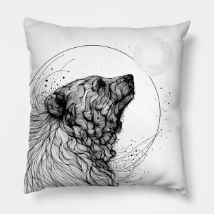 Bear Portrait Pillow