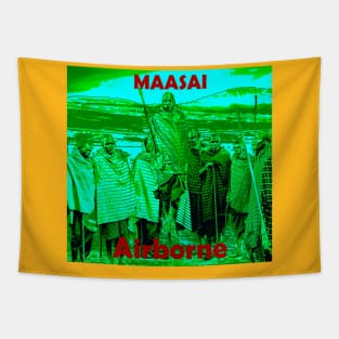 MAASAI JUMP Tapestry