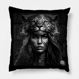 Lion girl Pillow