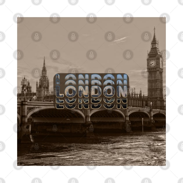 Global Cities: London City-UK V02 by Da Vinci Feather