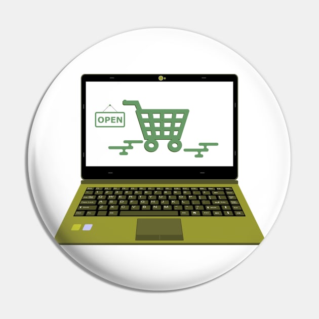 laptop vector for Online shop payment Pin by asepsarifudin09