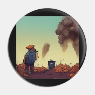 Dustman | Comics style Pin