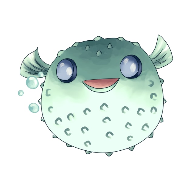 Pufferfish by Darthblueknight