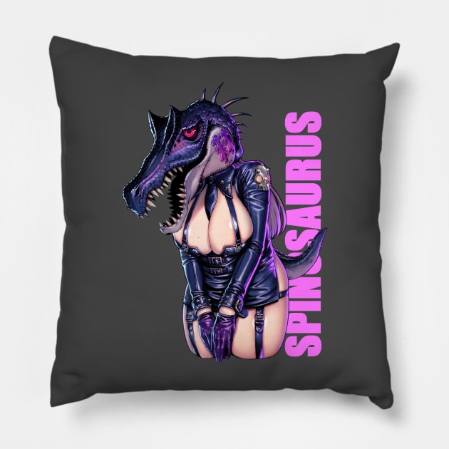 spinosaurus Pillow by Pan_Ren_Wei