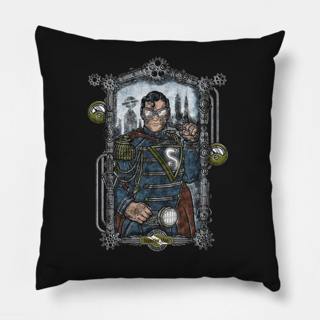 Superior Man Pillow by Arinesart