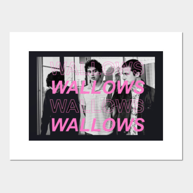 Wallows Pink Black Wallows Pink Black Posters And Art Prints