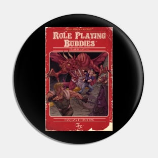 Roleplaying Buddies D&D Cover Pin