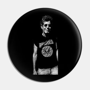 Anthony Bourdain PUNK STYLE Pin