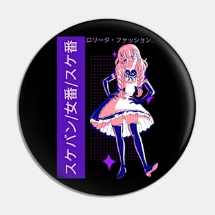 Cute anime girl Pin