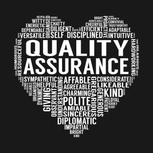 Quality Assurance Heart T-Shirt