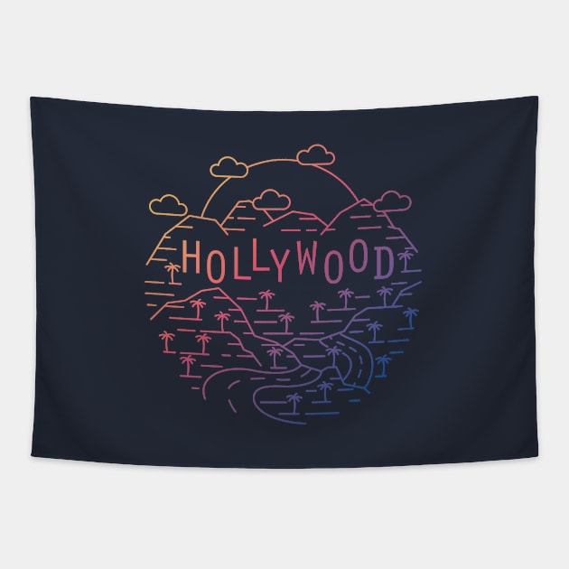 Hollywood Tapestry by AlexGDavis