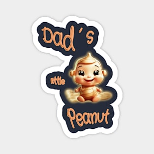 Dad´s little peanut Magnet