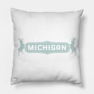 Michigan Elks Pillow