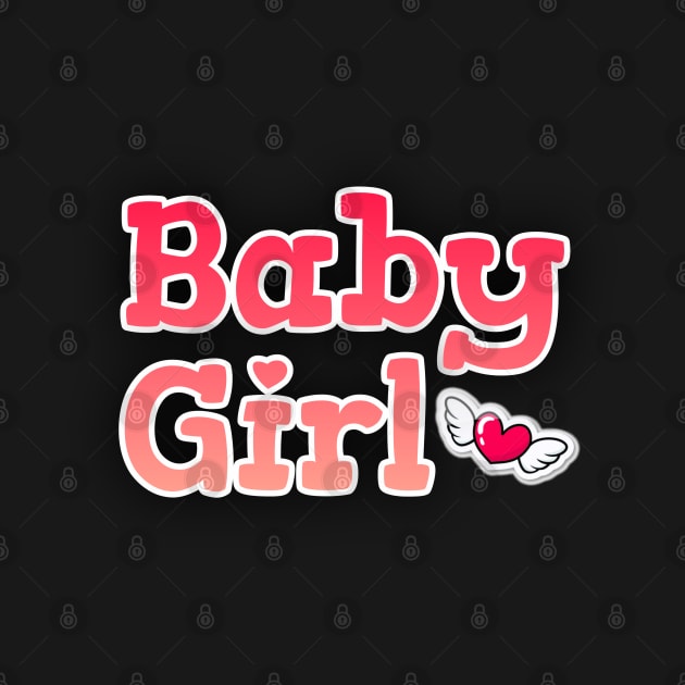 Baby Girl <3 Cute Gift by DarkTee.xyz