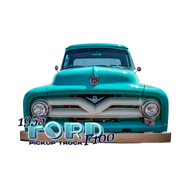 1955 Ford F100 Pickup Truck by Gestalt Imagery