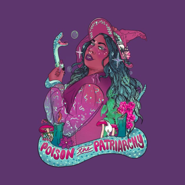 Poison the Patriarchy by Liberal Jane Illustration