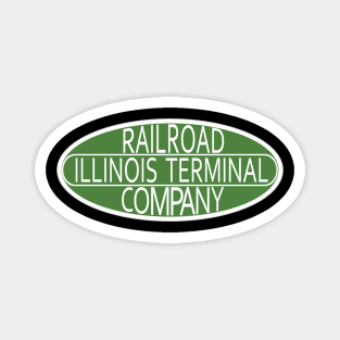 Vintage Illinois Terminal Railroad Magnet