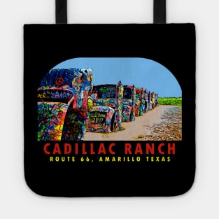 Cadillac Ranch Texas Vintage Tote