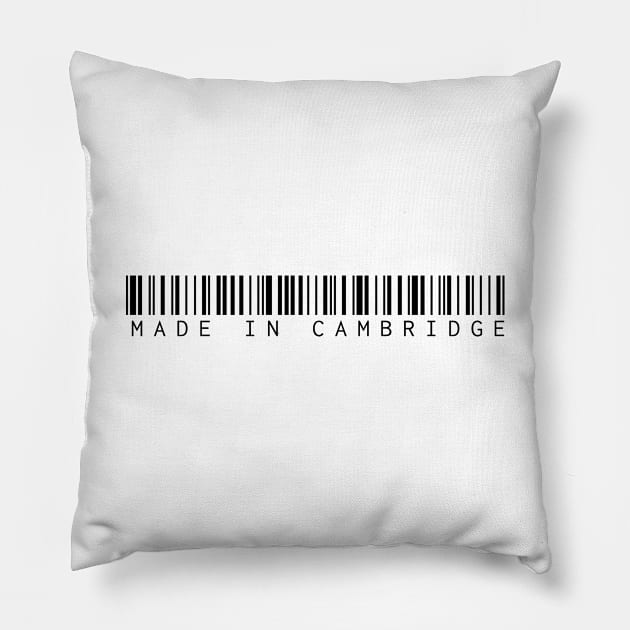 Made in Cambridge Pillow by Novel_Designs