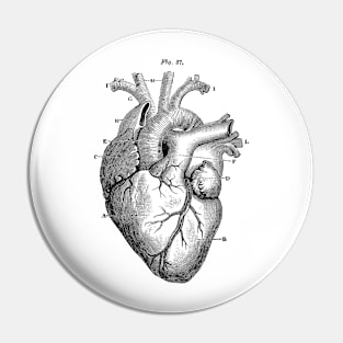 Victorian Heart Pin