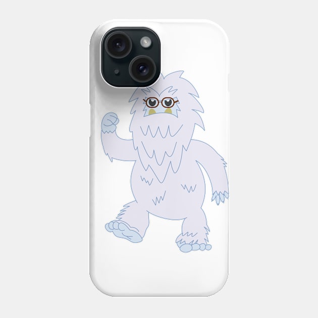 Angry Hipster Yeti Phone Case by The Lemon Stationery & Gift Co