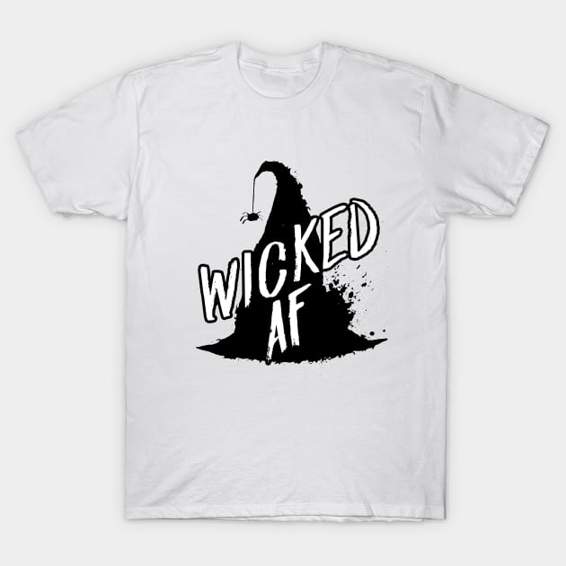 Wicked AF T-Shirt, Halloween T-Shirts