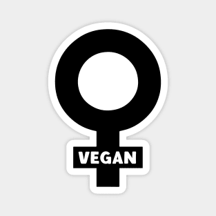 Feminist Vegan Magnet