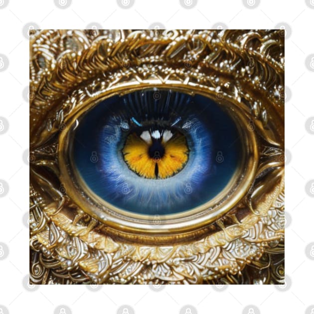 Beautiful Eye of Owl Goddess by Zachariya420