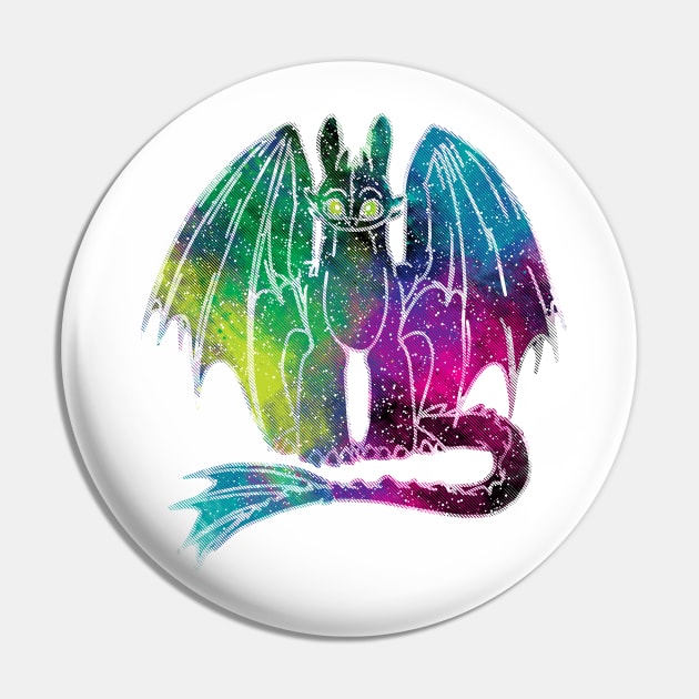 Night Fury Pin by Daletheskater