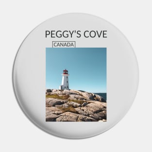 Peggy's Cove Lighthouse Nova Scotia Canada Souvenir Gift for Canadian T-shirt Apparel Mug Notebook Tote Pillow Sticker Magnet Pin