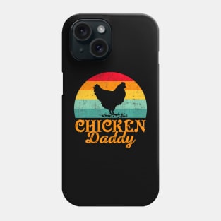 chicken  Poultry Farmer Father's Day  chicken dad Phone Case