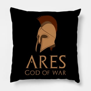 Ancient Greece - God Of War Ares - Classical Greek Mythology Pillow