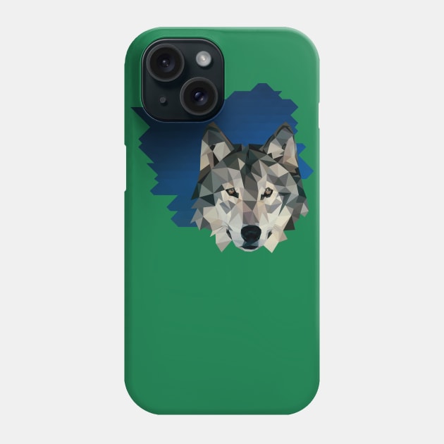 3d wolf Phone Case by gazonula