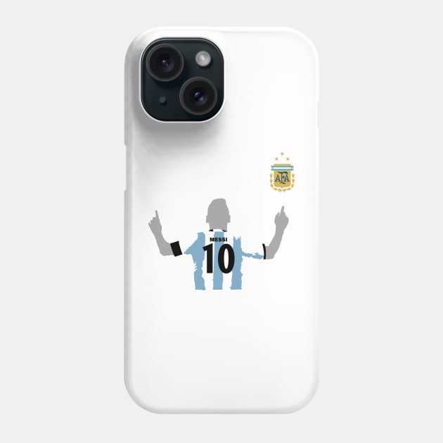 Argentina world champions Qatar 2022 Phone Case by ForeverVarsity