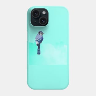 Bird blue Phone Case