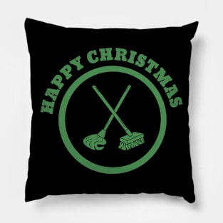 Happy Cleaners christmas Pillow