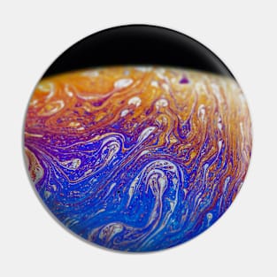 Soap Bubble Close Up Pin