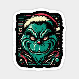 Grinch Christmas 03 Magnet