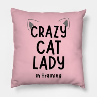 Crazy cat lady shirt | Funny gift idea Pillow