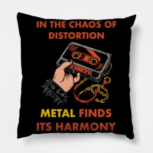 Metal Music Pillow
