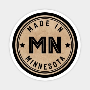 Made In Minnesota MN State USA Magnet