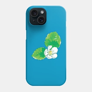 leaves flowers Phone Case