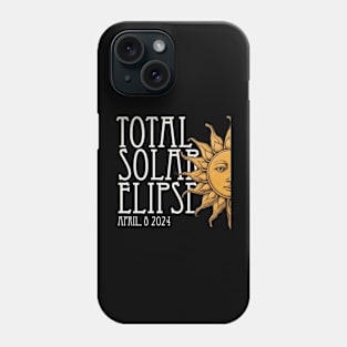 Total Solar Eclipse 2024 Phone Case