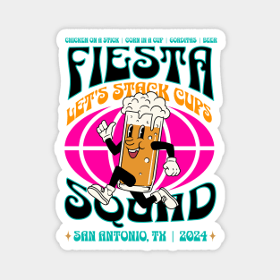 Fiesta Squad San Antonio Magnet