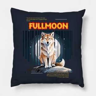 Fullmoon Wolf Lover Pillow