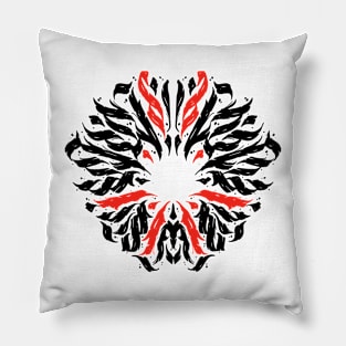 Dark Cali Mandala Pillow