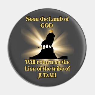 Lion of Judah Pin