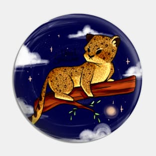 night jaguar Pin