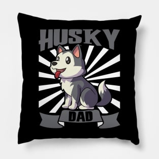 Husky Dad - Siberian Husky Pillow